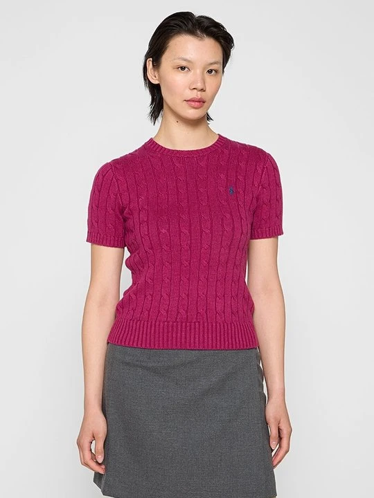Zdjęcie produktu Sweter Polo Ralph Lauren jagodowy