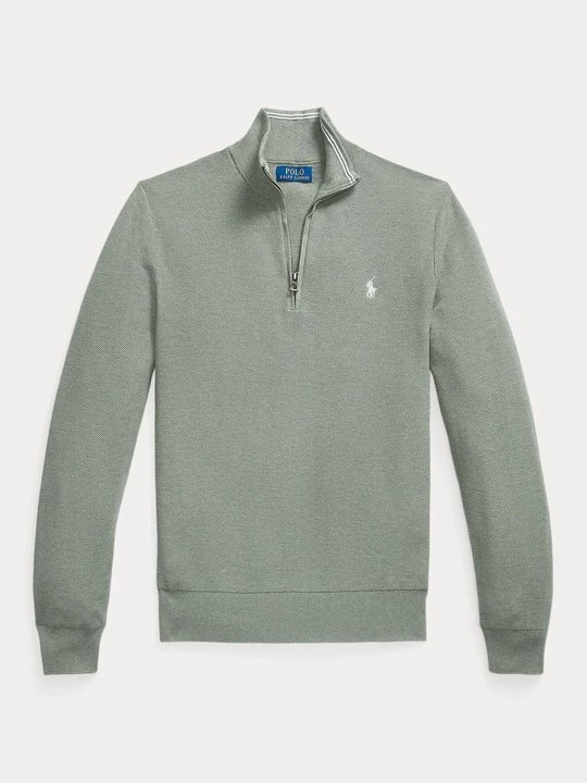 Zdjęcie produktu Sweter Polo Ralph Lauren jasnozielony melanż
