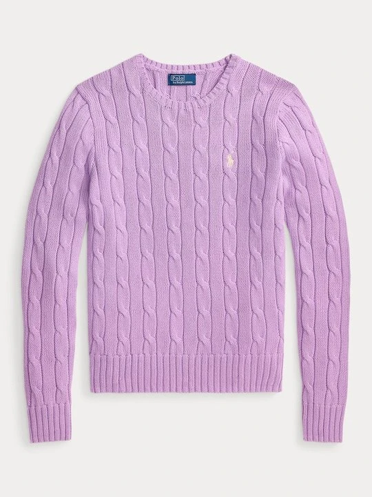 Zdjęcie produktu Sweter Polo Ralph Lauren liliowy