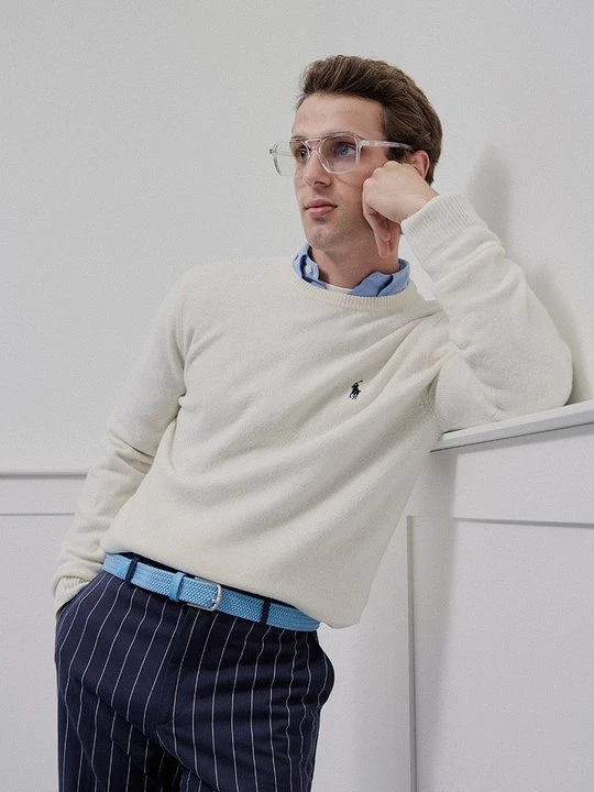 Zdjęcie produktu Sweter Polo Ralph Lauren mleczny