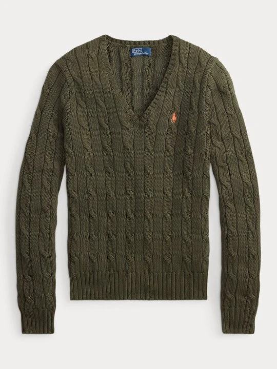 Zdjęcie produktu Sweter Polo Ralph Lauren oliwkowy
