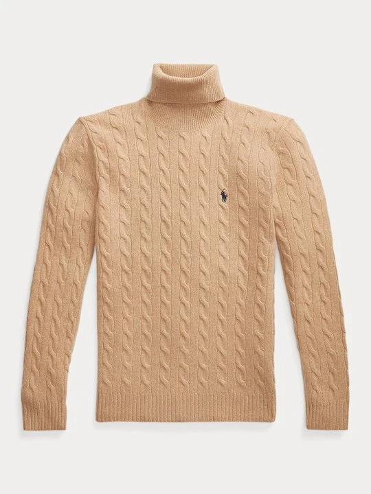 Zdjęcie produktu Sweter Polo Ralph Lauren wielbłądzi