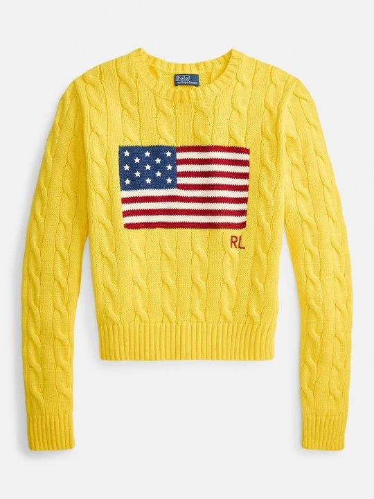 Zdjęcie produktu Sweter Polo Ralph Lauren żółty