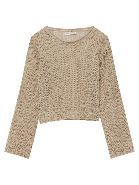Zdjęcie produktu Sweter PULL&BEAR wielbłądzi