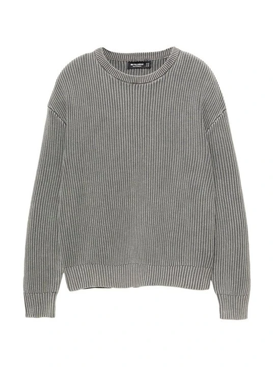 Zdjęcie produktu Sweter PULL&BEAR jasnoniebieski denim
