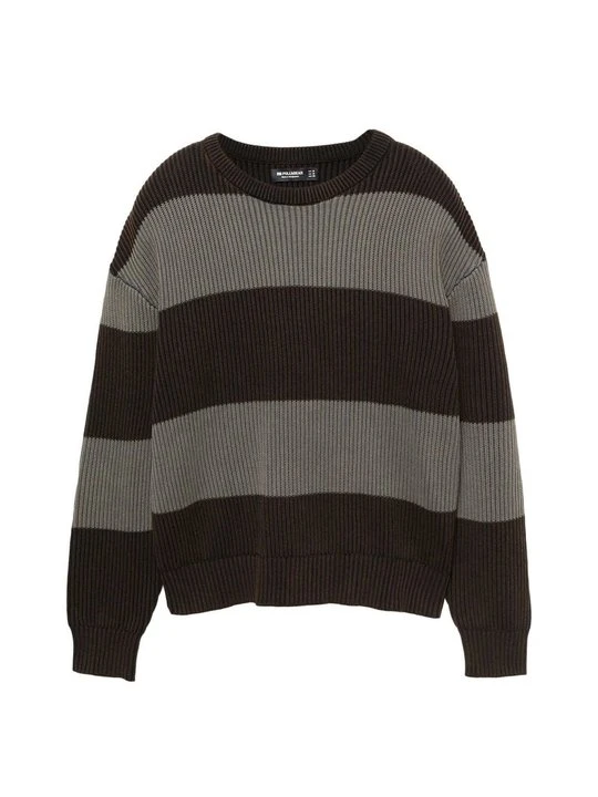 Zdjęcie produktu Sweter PULL&BEAR ciemnoszary