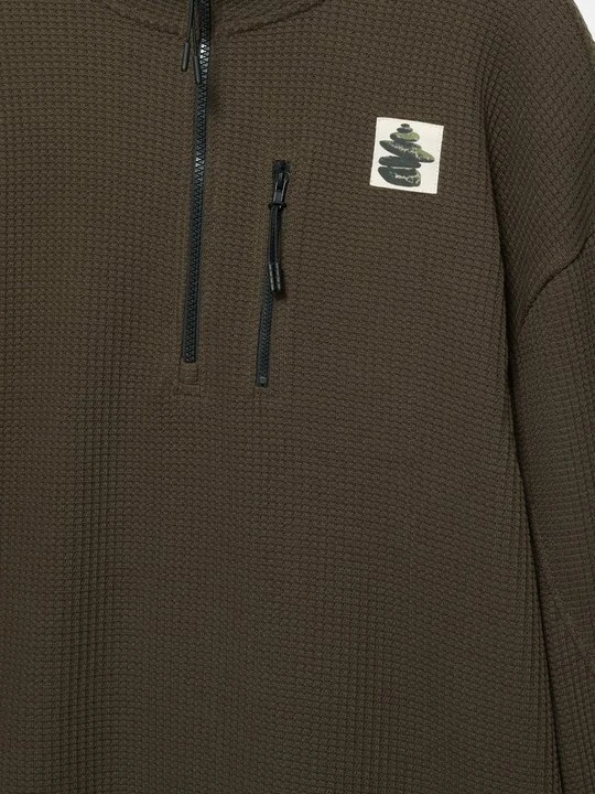 Zdjęcie produktu Sweter PULL&BEAR zielony