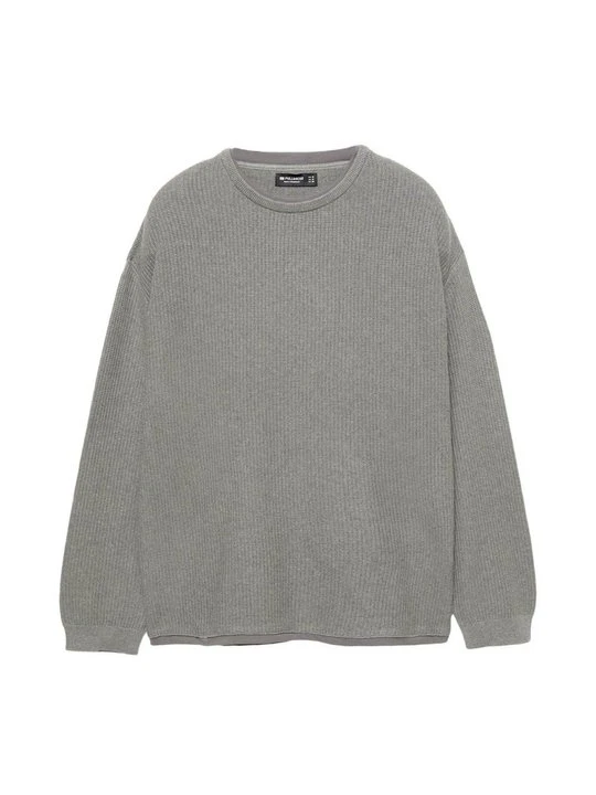 Zdjęcie produktu Sweter PULL&BEAR jasnoszary