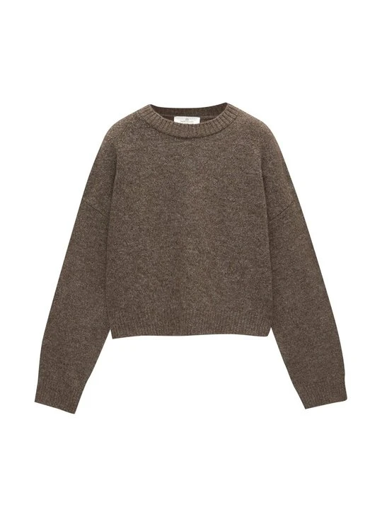 Zdjęcie produktu Sweter PULL&BEAR brązowy