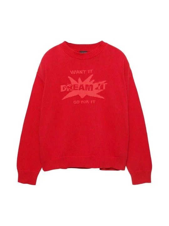 Zdjęcie produktu Sweter PULL&BEAR czerwony