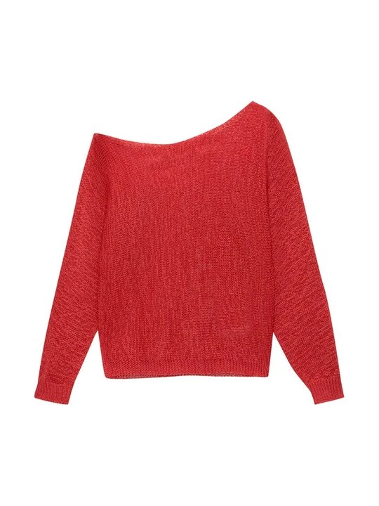 Zdjęcie produktu Sweter PULL&BEAR jasnoczerwony