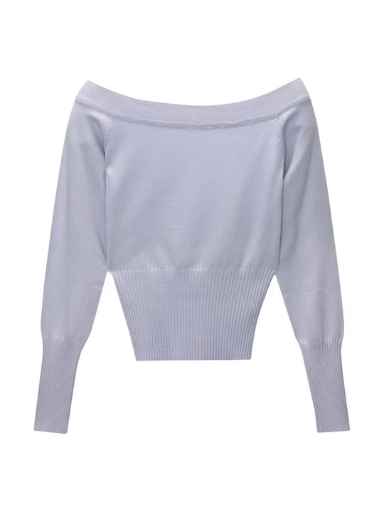 Zdjęcie produktu Sweter PULL&BEAR jasnoniebieski