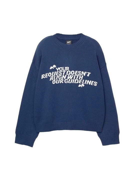 Zdjęcie produktu Sweter PULL&BEAR niebieski