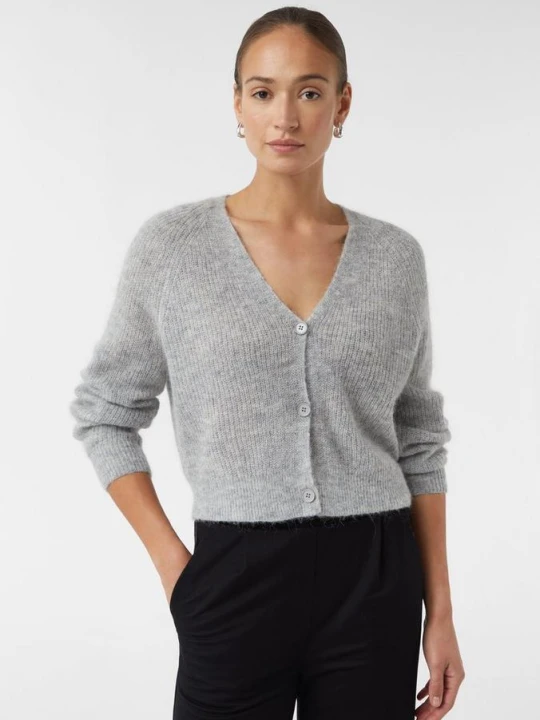 Zdjęcie produktu Sweter rozpinany Comma Casual Identity szary