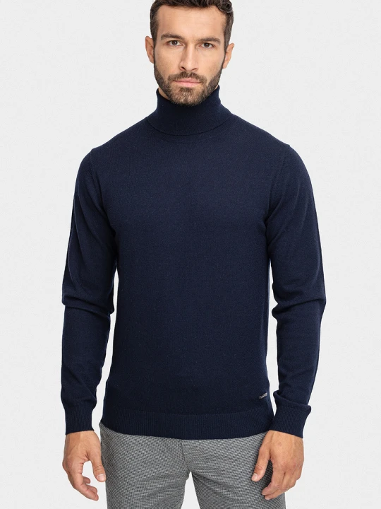 Zdjęcie produktu Sweter RUFUS 01033D75GRA Giacomo Conti granatowy