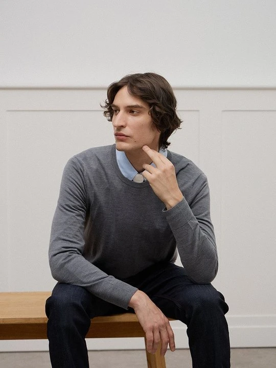 Zdjęcie produktu Sweter Sandro szary