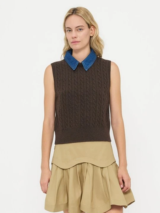 Zdjęcie produktu Sweter Sandro brązowy