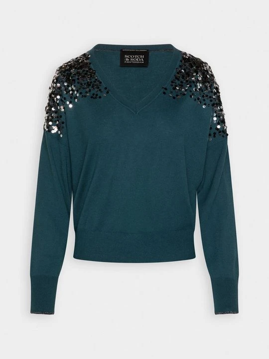 Zdjęcie produktu Sweter Scotch & Soda antracytowy