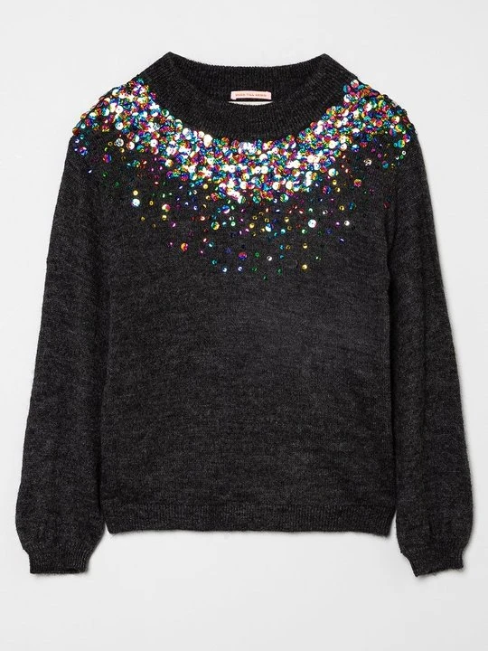 Zdjęcie produktu Sweter Scotch & Soda ciemnoszary