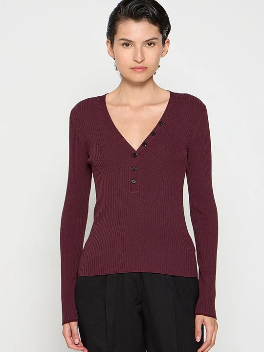 Zdjęcie produktu Sweter Scotch & Soda jagodowy