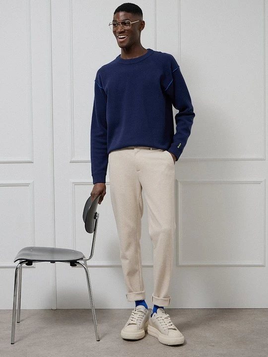 Zdjęcie produktu Sweter Scotch & Soda granatowy