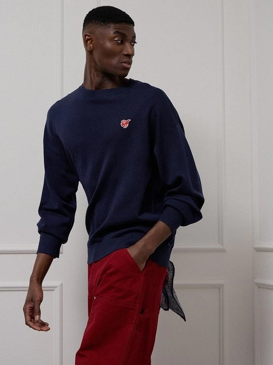 Zdjęcie produktu Sweter Scotch & Soda granatowy