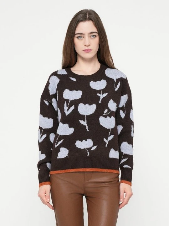 Zdjęcie produktu Sweter Scotch & Soda brązowy