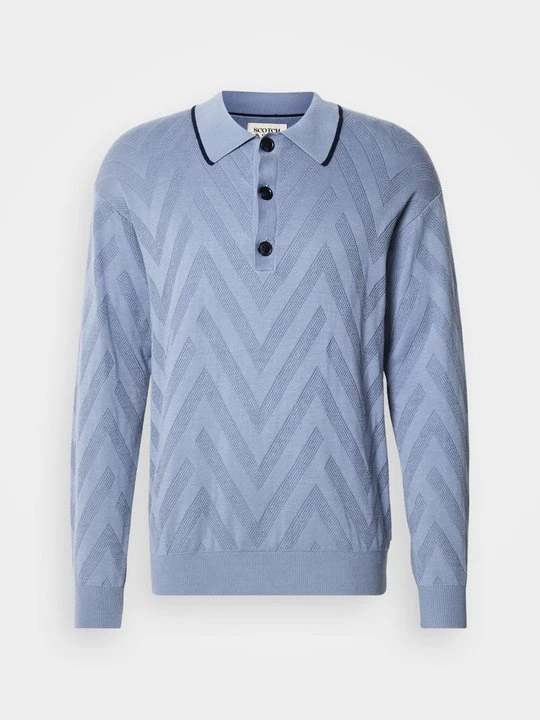 Zdjęcie produktu Sweter Scotch & Soda niebieski