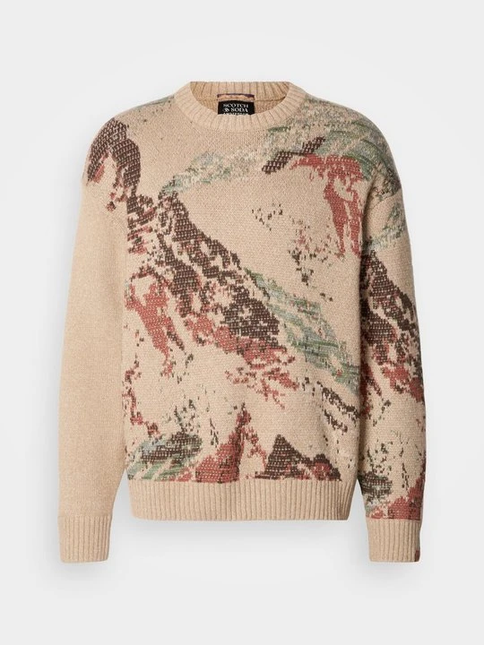 Zdjęcie produktu Sweter Scotch & Soda brązowy