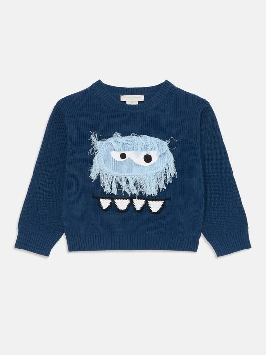 Zdjęcie produktu Sweter Stella McCartney niebieski denim