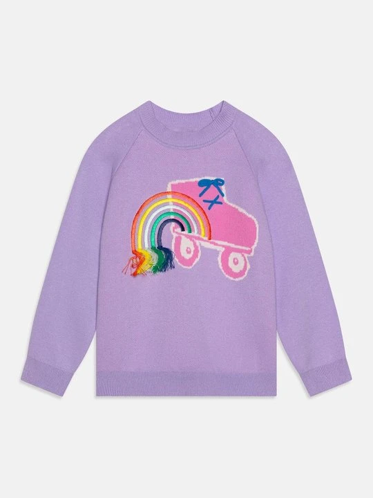 Zdjęcie produktu Sweter Stella McCartney liliowy