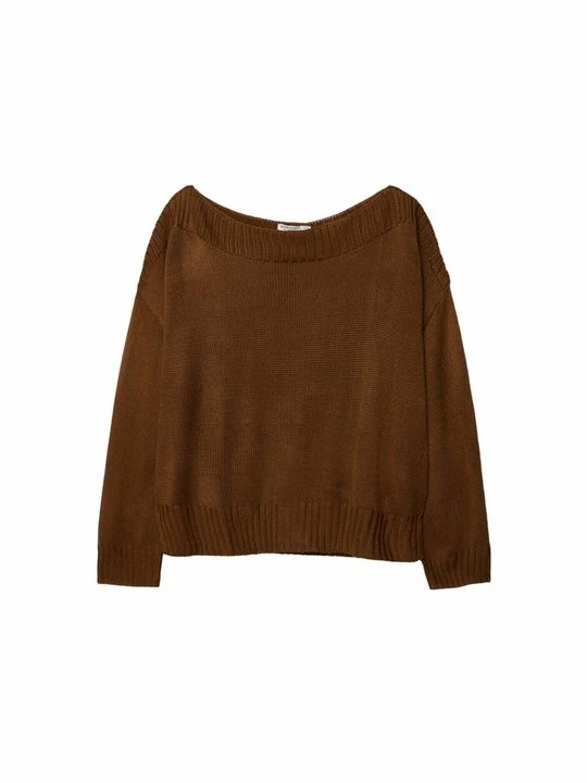 Zdjęcie produktu Sweter Stradivarius wielbłądzi