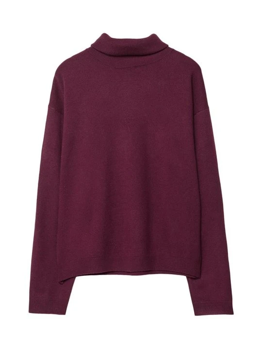 Zdjęcie produktu Sweter Stradivarius ciemnoczerwony