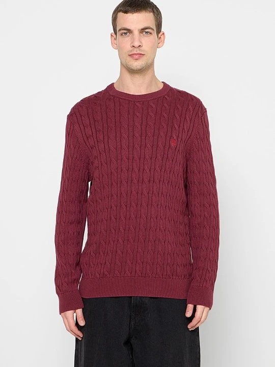 Zdjęcie produktu Sweter Timberland ciemnoczerwony