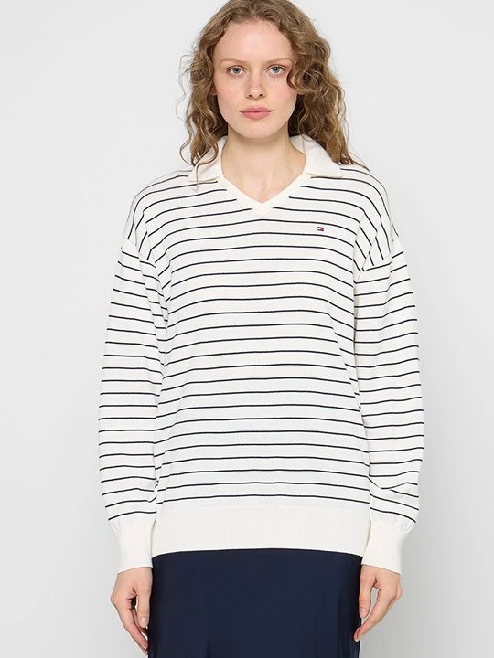 Zdjęcie produktu Sweter Tommy Hilfiger mleczny