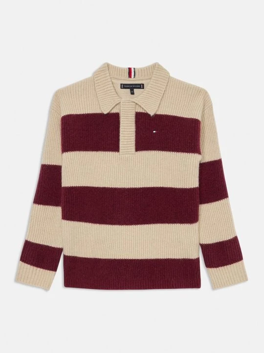 Zdjęcie produktu Sweter Tommy Hilfiger bordowy