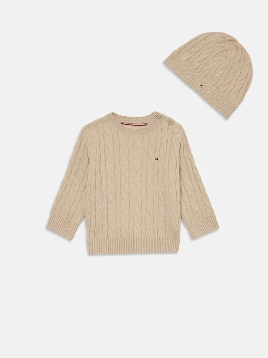 Zdjęcie produktu Sweter Tommy Hilfiger beżowy