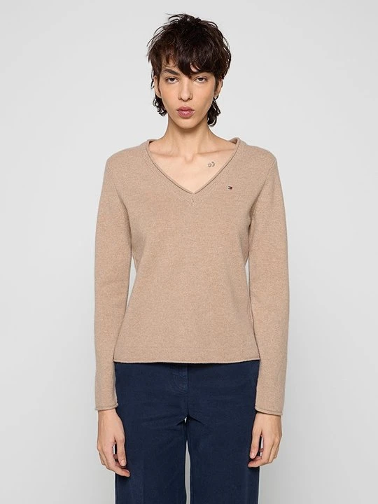 Zdjęcie produktu Sweter Tommy Hilfiger pomarańczowy