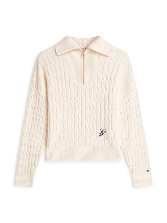 Zdjęcie produktu Sweter Tommy Hilfiger mleczny
