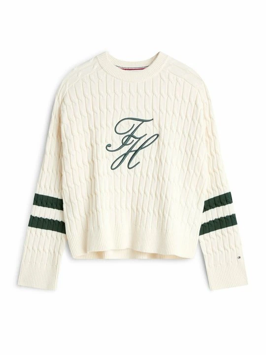 Zdjęcie produktu Sweter Tommy Hilfiger mleczny