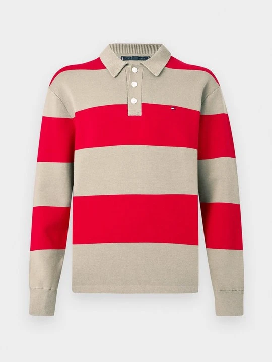 Zdjęcie produktu Koszulka polo Tommy Hilfiger mleczny
