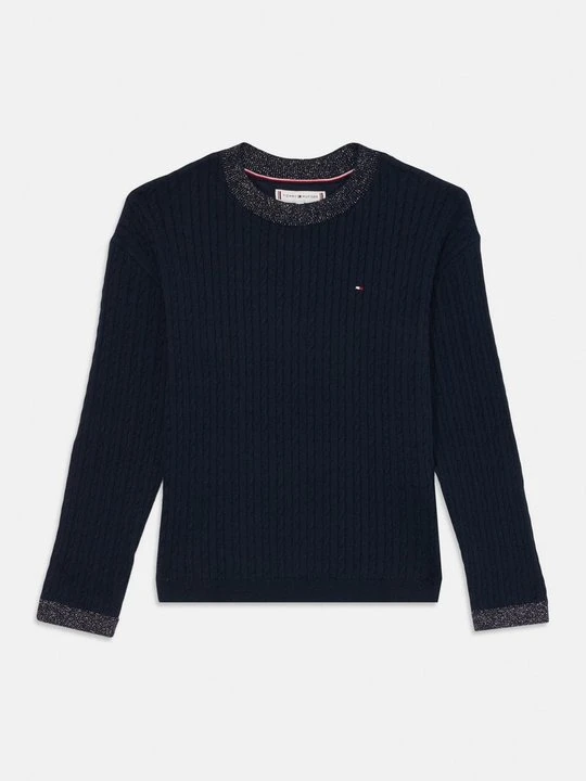 Zdjęcie produktu Sweter Tommy Hilfiger granatowy