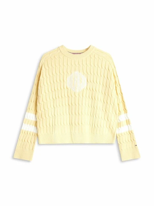 Zdjęcie produktu Sweter Tommy Hilfiger jasnożółty