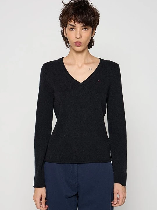 Zdjęcie produktu Sweter Tommy Hilfiger czarny