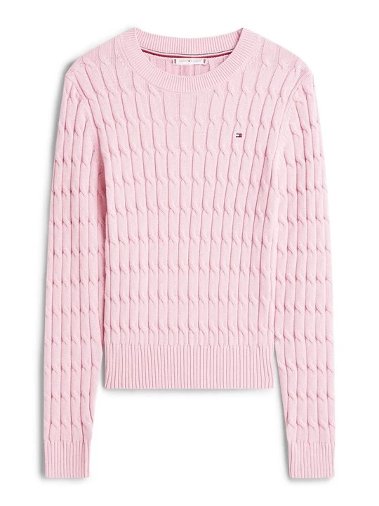 Zdjęcie produktu Sweter Tommy Hilfiger jasnoróżowy