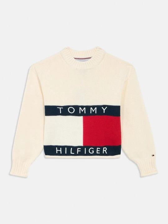 Zdjęcie produktu Sweter Tommy Hilfiger mleczny
