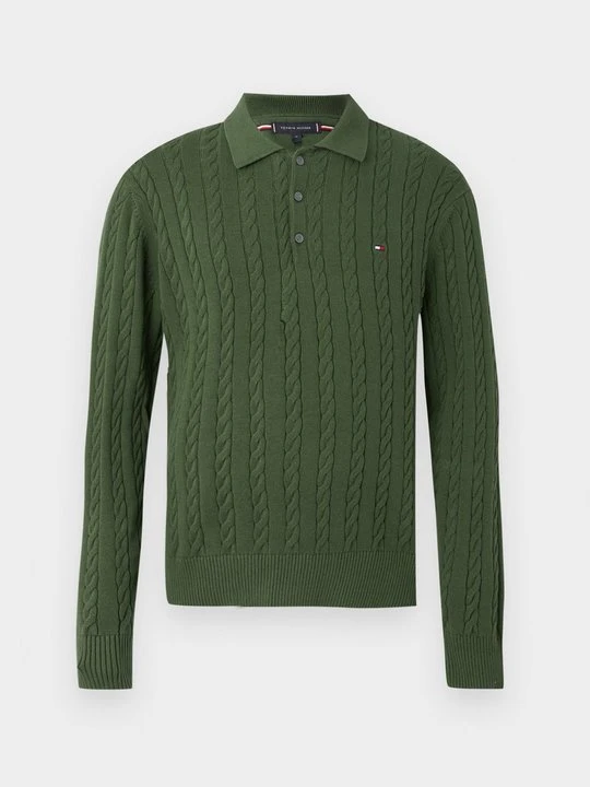 Zdjęcie produktu Koszulka polo Tommy Hilfiger ciemnozielony