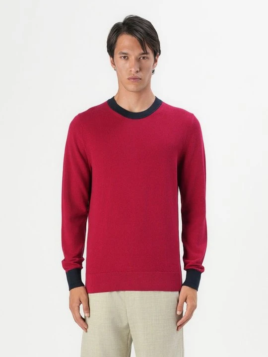 Zdjęcie produktu Sweter Tommy Hilfiger ciemnoczerwony