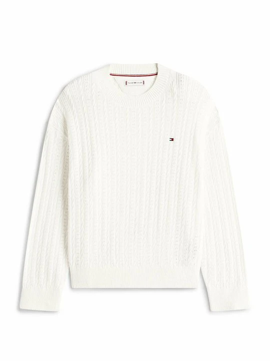 Zdjęcie produktu Sweter Tommy Hilfiger biały