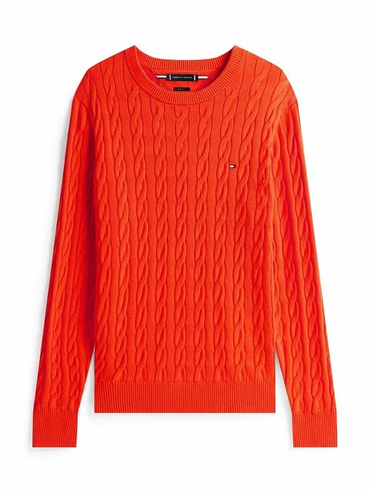 Zdjęcie produktu Sweter Tommy Hilfiger pomarańczowy